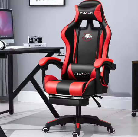 WCG Gaming Chair Computer Chair High-quality Gaming Chair Leather Internet LOL Internet Cafe Racing Chair Office Chair Gamer New