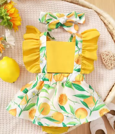 Baby summer casual comfortable refreshing breathable cute dress