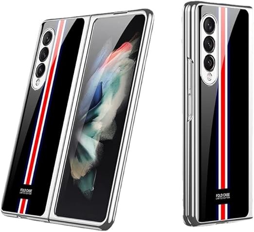 Samsung w22 Mobile Phone case All-Inclusive Phone Case Cost-Effective Mobile Phone case Folding Phone case (Black)