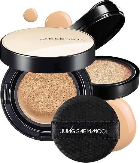 [JUNGSAEMMOOL OFFICIAL] Essential Skin Nuder Cushion (Light) | Refill Included | Natural Finish | Buildable Coverage | Makeup Artist Brand | Cream Foundation